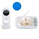 Pachet Video Baby Monitor Motorola VM34 cu ecran 4.3 inch + Sticky Pad Blue