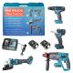 Set scule electrice PNI WK400 cu acumulatori