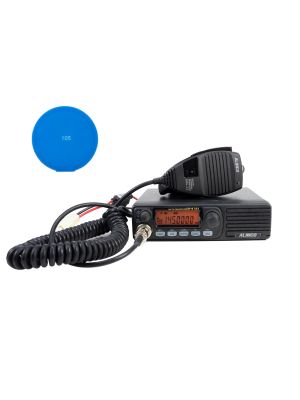 Kit Statie radio VHF PNI Alinco DR-B185HE 144-145.955 MHz, 500CH, DMTF, Scan, 12V + Cadou Sticky Pad Blue
