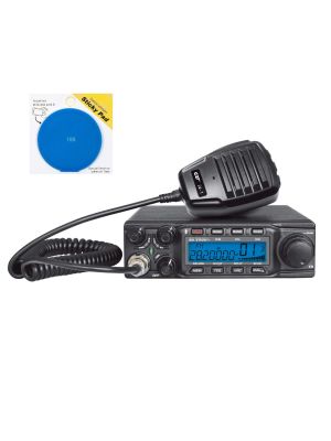 Pachet Statie radioamatori CRT SS 9900V + Accesoriu Sticky Pad Blue